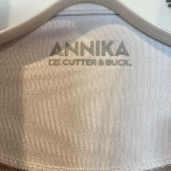 ANNIKA Cutter & Buck Golf Tennis Women’s Top Sz.S NWT Beige - Picture 6 of 6